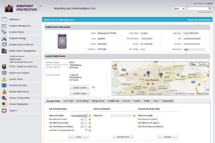Mobile Device Management